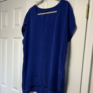 Eileen Fisher Royal Blue Tunic Top